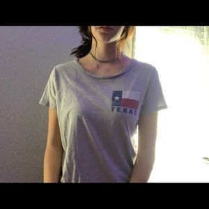 short sleeve texas flag shirt.